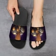 thumbnail image 6 of GZHJMY Stylish Slides for Women Men, Sports Ball Tennis Football Soccer Basketball Soft Flexible Slip-on Sandals Slippers, 6 of 7