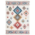 thumbnail image 2 of SAFAVIEH Calista Elouise Southwestern Area Rug, Ivory/Blue, 5'5" x 7'7", 2 of 11