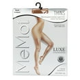 thumbnail image 4 of MeMoi Women's Thins Ultra Transparent Essential Longline Toner Control Top LUXE Pantyhose - Womens - Female, M, Nude, 4 of 8