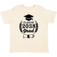 thumbnail image 3 of Inktastic Class of 2038 Grad with Diploma and Graduation Cap Boys or Girls Toddler T-Shirt, 3 of 5