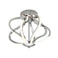 thumbnail image 1 of Artika Meridian Modern LED Flush Mount Ceiling Light Fixture, Chrome, 1 of 5