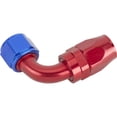 thumbnail image 3 of Full Flow Swivel Hose End Fitting, 90 Degree, Red/Blue -12 AN, 3 of 6