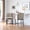 Black Frame + Brown Upholstery, variant on Christopher Knight Home 40"H Modern Armless Kitchen Counter Stool Set of 2, Iron Frame, Black+Brown
