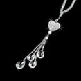 thumbnail image 5 of Pendant Rearview Hanging Ornaments Accessories Interior Crystal Styling Metal Decoration Alloy Heart Mirror Auto Decor, 5 of 5