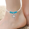 thumbnail image 2 of 16PCS Women Anklet Set Bohemian Shell Beaded Ankle Charm Bracelet Ankle Bracelet, 2 of 5