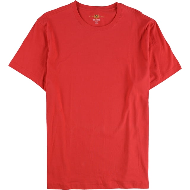 Camiseta básica Club Room Hombre Rojo Grande
