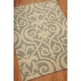 thumbnail image 3 of Nourison  Riviera RI04 Area Rug Grey 5' 3" x 7' 5" Latex Free Wool,Synthetic,Viscose 5' x 8' Indoor,Accent Living Room,Bedroom,Dining Room Beige, 3 of 5