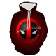 thumbnail image 5 of Nueva sudadera con capucha para hombre de otoño e invierno con estampado 3D de Marvel Deadpool, sudadera con capucha informal de moda urbana de hip-hop para hombre, 5 of 5