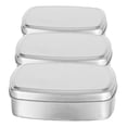 thumbnail image 3 of SKISUNO 3Pcs Shower Sponge Box Portable Aluminum Case for Small Items, 3 of 7