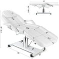 thumbnail image 2 of Artist Hand Adjustable Facial Table Tattoo Chair Massage Bed for Spa Salon Barber (White), 2 of 9