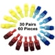 thumbnail image 2 of Conector de pala de cable tipo T (10 rojo, amarillo y azul) Xemadio LRWJ033, 2 of 6