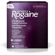 3 Pack Women's Rogaine Hair Regrowth Treatment Unscented 3 Month Supply Each