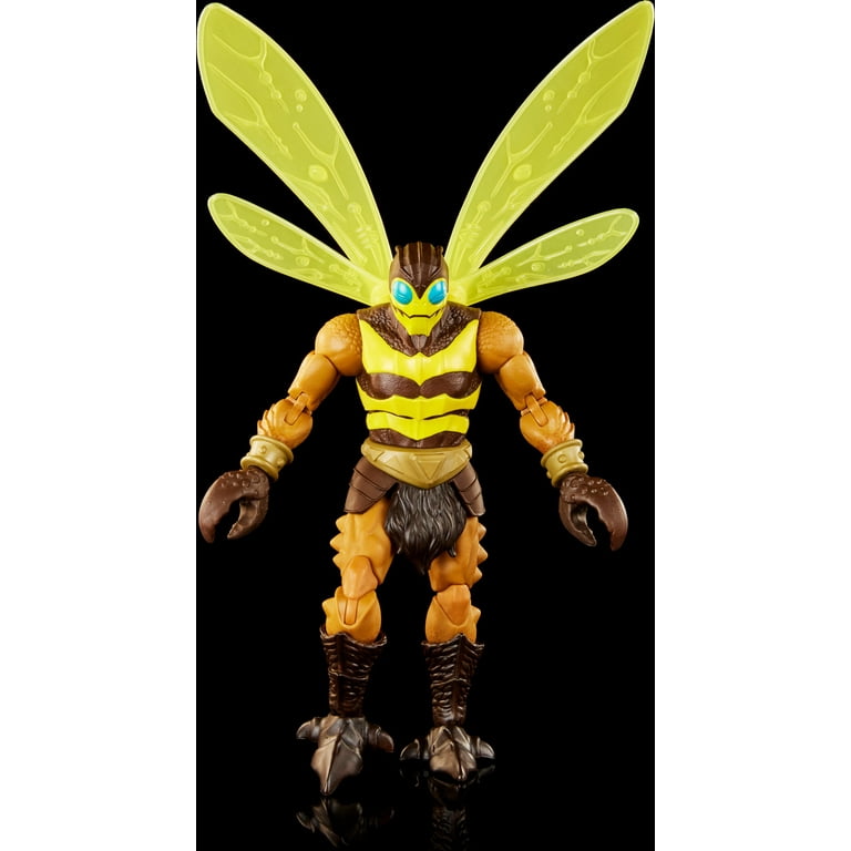 Masters Of The Universe - Masterverse Buzz-Off Action Figure 17,8 Cm - Snodata Con Accessori, Mani Intercambiabili, Collezione MOTU, Regalo 6+ Anni (HDR40)