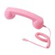 thumbnail image 2 of Auricular de teléfono retro, receptor de teléfono para teléfono móvil, todos los smartphones, reuniones rosa claro, 2 of 9