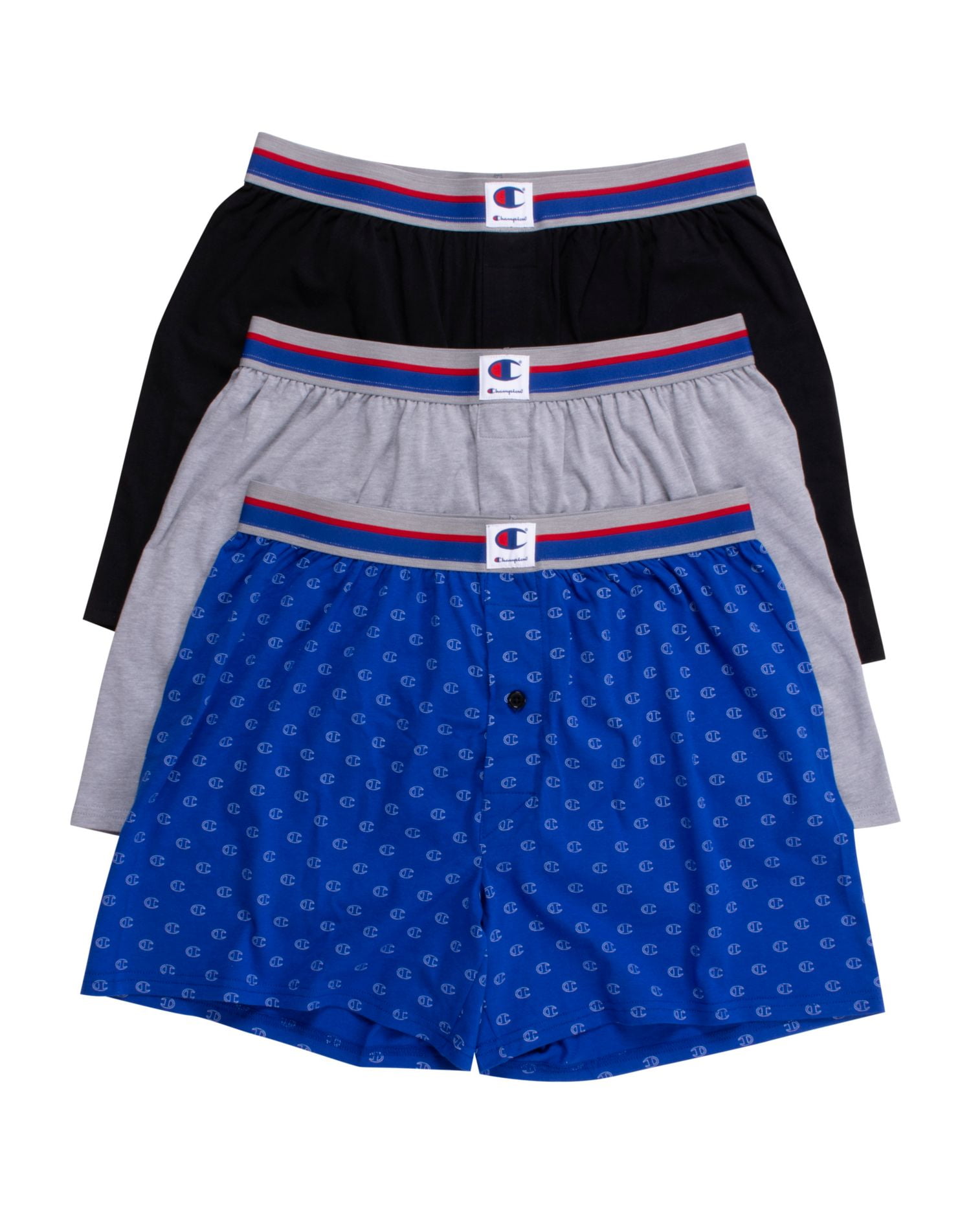 Champion Men's Everyday Active Boxers 3 Pack