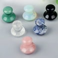 thumbnail image 4 of Natural Mushroom Shape Quartz Gua Sha Scraping Massage Tool Crystal Guasha Stone For Spa Relaxing Meditation Massager, 4 of 6