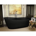 thumbnail image 4 of Anzzi FT-AZ521-PU 65 in. Ember Stone Freestanding Bathtub in Translucent Evening Violet, 4 of 7