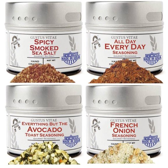 Gustus Vitae GVUS41 Home Chef Flavor Kit - 4 Tins