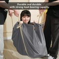 thumbnail image 5 of Dopebox Plastic Storage Containers Canvas Laundry Basket Fabric Totes for Storage Closet Shelves Organizer Storage And Organization for Closet (S), 5 of 6
