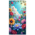 thumbnail image 3 of LUUFILx Floral Wall Backdrop Banner with Pink Peonies Rose Decorations for Wedding Ceremony Background Party Supplies Event Decor Home Decor, 3 of 8