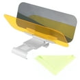 thumbnail image 1 of 2 in 1 Car Transparent Anti glare Glass Car Sun Visor Extender for Day & Night Driving, 1 of 9