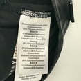 thumbnail image 3 of DKNY Womens Athleather Faux Leather Sports Bra, 3 of 6