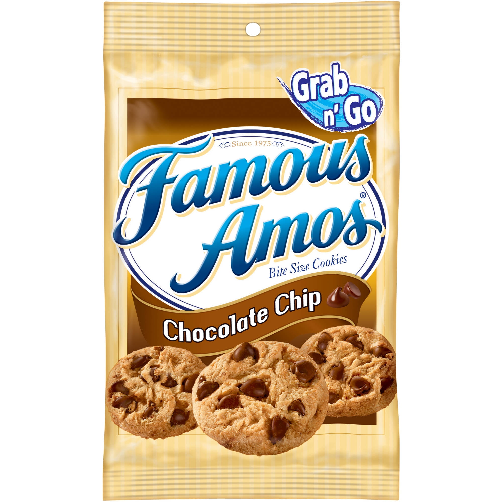 Worksheet Famous Amos famous amos cookies chocolate chip single serve 6 packs walmart com
