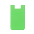 thumbnail image 3 of Naierhg Adhesive Silicone Phone Back Cover Credit Card Purse Pocket Green, 3 of 8
