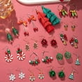 thumbnail image 5 of Yoyauz Christmas Earrings For Ladies Christmas Snowflakes Lightweight Earrings Cute Christmas Parties Jewelry Gifts, 5 of 6