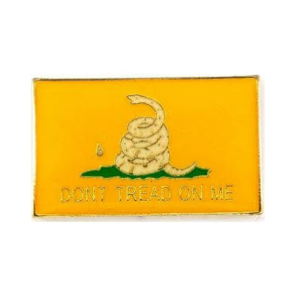 Gadsden Dont Tread On Me Flag Tea Party Lapel Hat Pin PPM745 (1 pin)