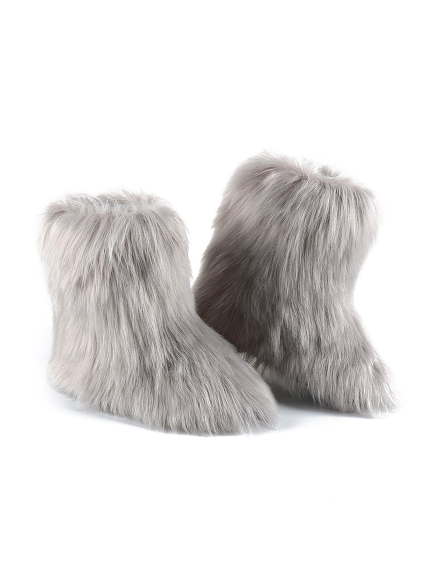 fluffy boots size 6