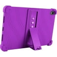 thumbnail image 4 of elitegadget Case for onn. 11" Tablet Pro (2024 Model) - Soft Slim Lightweight Protective Silicone Stand Cover Case + 1 Random Color Stylus (Purple), 4 of 5