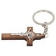 thumbnail image 4 of Llaveros con cruz cristiana, versículos bíblicos grabados, exquisito llavero con cruz de Jesús para ceremonias religiosas, 4 of 12