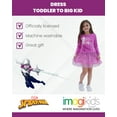 thumbnail image 5 of Marvel Spider-Man Spider-Gwen Ghost Spider French Terry Dress Toddler to Big Kid, 5 of 5
