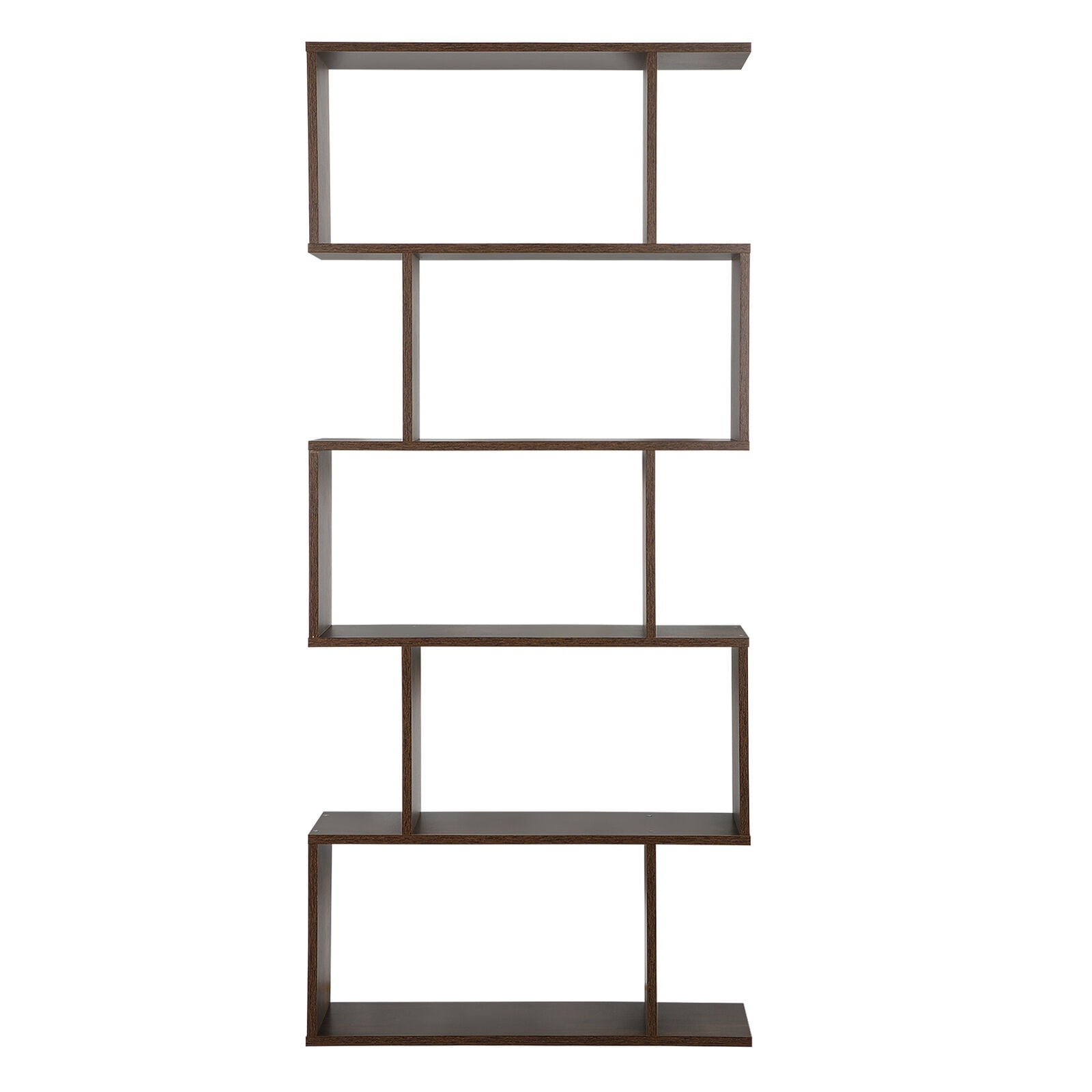 Wooden Bookcase, Display Shelf and Room Divider, Freestanding