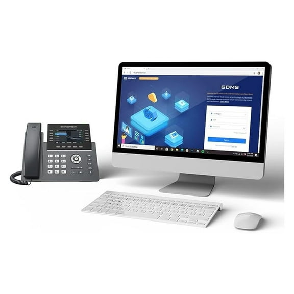 GRP2616 IP Phone - 6 Line, 6 SIP Accounts, Color Display, -Fi & Bluetooth - Business Grade VoIP Phone System for Office & Enterprise