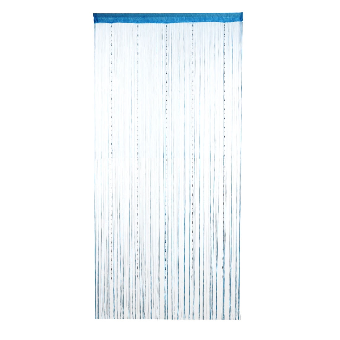 Black John Aird Dew Drop Beaded Chain String Curtain Panel