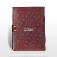 thumbnail image 3 of Medieval Renaissance Double Dragon Leather Handmade Journal Diary w/Lock, 3 of 7