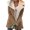 Khaki, variant on Glonme Womens Winter Warm Sherpa Lined Jacket Coat Casual Long Sleeve Fleece Outwear Jackets Button Down Lapel Overcoats