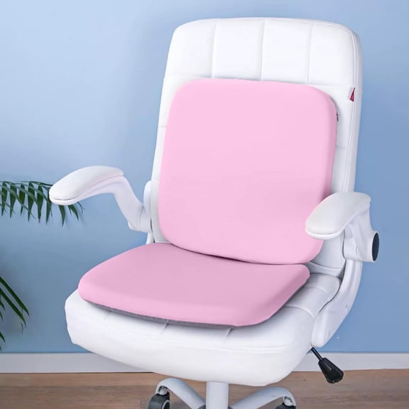 Chair Cushions for Office Chair, Student Long Sitting Chair Cushion, Large 45x45x4.5cm Pad for Desk and Stool, Pressure Relief for Tailbone, Non-Slip for Classroom and Dorm