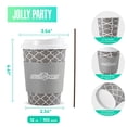 thumbnail image 2 of [Juego de tazas de café] Tazas de café de papel JOLLY PARTY de 12 oz (100 juegos), 2 of 7