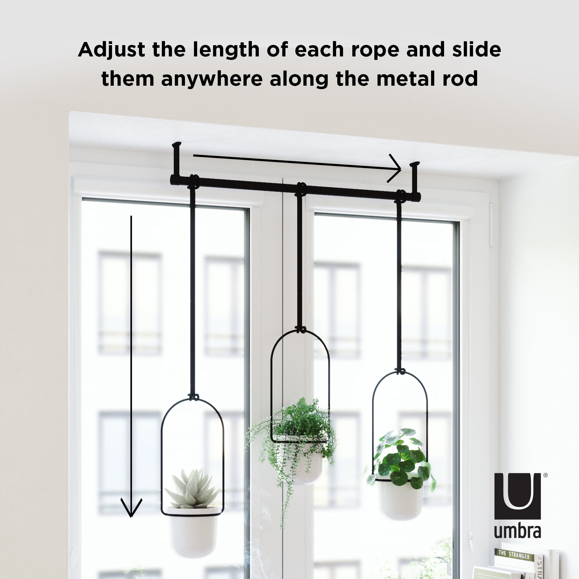 Umbra Triflora 3 Hanging Wall Planter