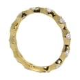 thumbnail image 3 of Precious Stars 14K Yellow Gold Channel-set Round-cut Cubic Zirconia Eternity Band, 3 of 6