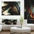 thumbnail image 1 of Fractal Curved Brown Black Stripes, 1 of 3