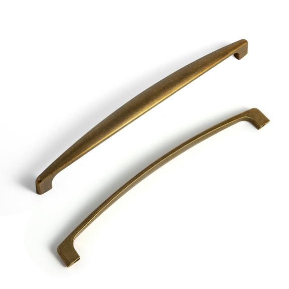 Goo-Ki 24 Pack 7.6 Inches Center to Center Antique Brass Cabinet Pulls, Zinc Alloy Drawer Cabinet Handles for Bar Cupboard Closet Wardrobe