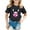 1-Black347, variant on Byoo Bunny Graphic Toddler Girls Tee Easter Casual Short Sleeve O-Neck Pullover Tshirt Holiday Breathable T Shirt, Sizes2-3Y