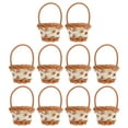 thumbnail image 1 of CIMAXIC 10Pcs Mini Baskets Rattan Woven Baskets Home Decors Candy Cookies Baskets,1.97"X1.97"X2.76", 1 of 4