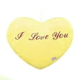 thumbnail image 1 of asddcavvf Valentine's Day Throw Pillows Heart Style Glowing LED Pillow 7 Color Changing Light Up Soft Cushion Microfiber Pillowcase with Zipper, 1 of 1