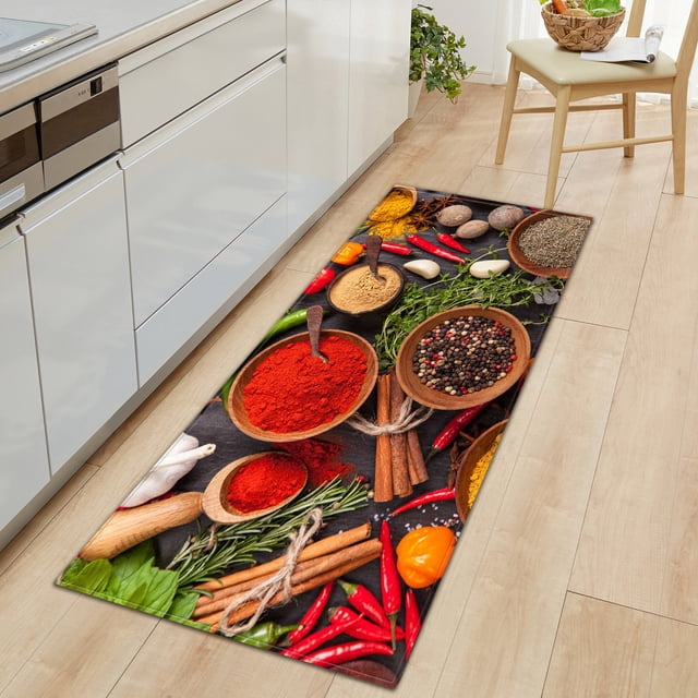 Modern Kitchen Mat Home Decor Entrance Doormat Hallway Bedroom Living Room Decoration Floor Carpet Balcony Bathroom Long Rug Kitchen Rugs