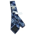 thumbnail image 3 of Perry Ellis Men's Duxbury Plaid Tie Navy Size Regular, 3 of 4